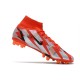 Nike Mercurial Superfly VIII Elite AG-Pro Rouge Piment Noir Fantôme Orange Total