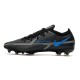 Crampons Foot Nike Phantom GT II Elite FG Renew - Noir Gris Acier