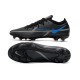 Crampons Foot Nike Phantom GT II Elite FG Renew - Noir Gris Acier