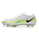 Crampons Foot Nike Phantom GT II Elite FG Ballon Gris Bleu Foncé Marina