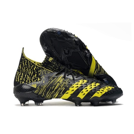 Chaussure adidas Predator Freak.1 FG Noir Jaune