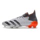 Chaussure adidas Predator Freak.1 FG Blanc Acier Métallique Rouge Solaire