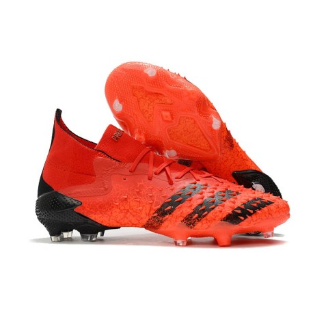 Chaussure adidas Predator Freak.1 FG Rouge Noir