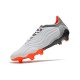 Crampon adidas Copa Sense.1 FG Blanc Rouge Solaire Acier Métallique