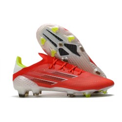 adidas X Speedflow.1 FG Homme Rouge Noir Volt