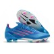 Chaussure adidas X Speedflow.1 FG Ciel Rose Choc Equipe Blanc