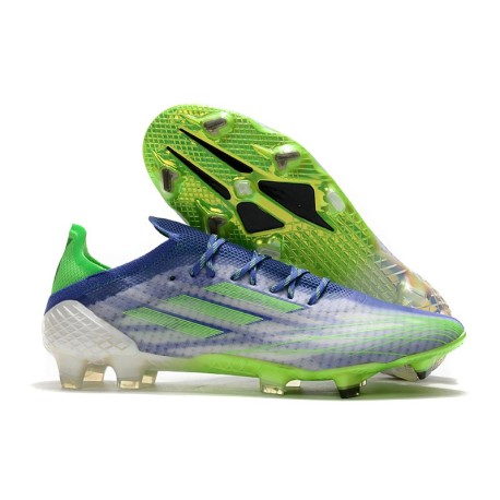 Chaussure adidas X Speedflow.1 FG Ciel Rose Choc Equipe Blanc