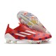 Crampon adidas X Speedflow+ FG Rouge Noir Rouge Solaire
