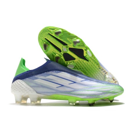Crampon adidas X Speedflow+ FG Bleu Vert