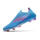 Crampon adidas X Speedflow+ FG Ciel Rose Choc Equipe Blanc