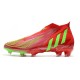adidas Crampon Predator Edge + FG Vert Rouge