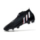 adidas Crampon Predator Edge + FG Noir Blanc Rouge Vif