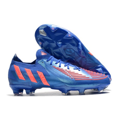 adidas Predator Edge.1 FG Low Cut Bleu Hi Res Turbo Bleu Hi Res
