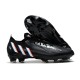 adidas Predator Edge.1 FG Low Cut Noir Blanc Rouge Vif
