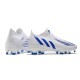 adidas Predator Edge.1 FG Low Cut Blanc Bleu Hi Res