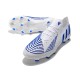 adidas Predator Edge.1 FG Low Cut Blanc Bleu Hi Res