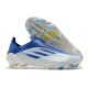 Crampon adidas X Speedflow+ FG Blanc Indigo Ciel