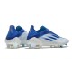 Crampon adidas X Speedflow+ FG Blanc Indigo Ciel