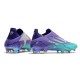 Crampon adidas X Speedflow+ FG Violet Rush Argent Métallique Menthe Rush