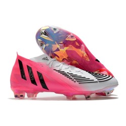 adidas Predator Edge.1 FG Nouvelle LZ Solar Rose Noir Blanc