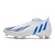 adidas Predator Edge.1 FG Nouvelle Blanc Bleu Hi Res Blanc