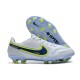 Crampons Nike Tiempo Legend 9 Elite FG Blanc Bleu