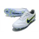 Crampons Nike Tiempo Legend 9 Elite FG Blanc Bleu