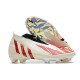 adidas Crampon Predator Edge + FG Showdown - Blanc Rouge Doré