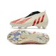 adidas Crampon Predator Edge + FG Showdown - Blanc Rouge Doré