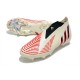 adidas Crampon Predator Edge + FG Showdown - Blanc Rouge Doré