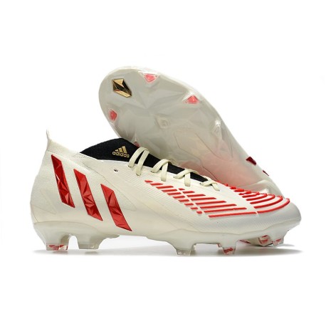 adidas Predator Edge.1 FG Nouvelle Showdown - Blanc Rouge Doré