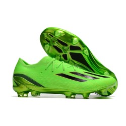 adidas X Speedportal.1 FG Chaussure Vert Solaire Noir Jaune Solaire