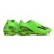 adidas X Speedportal.1 FG Chaussure Vert Solaire Noir Jaune Solaire