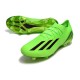 adidas X Speedportal.1 FG Chaussure Vert Solaire Noir Jaune Solaire