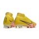Nike Air Zoom Mercurial Superfly IX Elite FG &nbsp;Lucent - Jaune Crépuscule Barely Grape