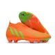 adidas Crampon Predator Edge + FG Rouge Solaire Vert Solaire Equipe Noir