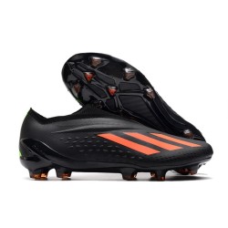 adidas X Speedportal+ FG Chaussures Noir Rouge Solaire Vert Solaire