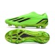 adidas X Speedportal+ FG Chaussures Vert Solaire Noir Jaune Solaire
