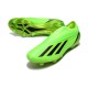 adidas X Speedportal+ FG Chaussures Vert Solaire Noir Jaune Solaire