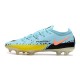 Crampons Foot Nike Phantom GT II Elite FG Glacie Ice Noir Jaune Strike