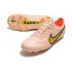 Nike Tiempo Legend 9 Elite FG Guava Ice Jaune Strike Sunset Glow