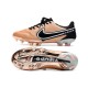 Crampons Nike Tiempo Legend 9 Elite FG Cuivre Métallique Blanc Noir Cassé