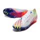 adidas Predator Edge.1 FG Low Cut Blanc Jaune Solaire Bleu Power