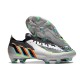 adidas Predator Edge.1 FG Low Cut Argent Métallique Noir Jaune Solaire