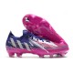 adidas Predator Edge.1 FG Low Cut Violet Equipe Argent Métallique Rose