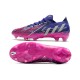 adidas Predator Edge.1 FG Low Cut Violet Equipe Argent Métallique Rose