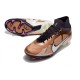 Nike Air Zoom Mercurial Superfly IX Elite FG Mbappe Cuivre Métallique