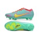 Nike Air Zoom Mercurial Vapor XV Elite FG Bleu Rose Jaune
