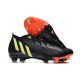 adidas Predator Edge.1 FG Nouvelle Noir Jaune