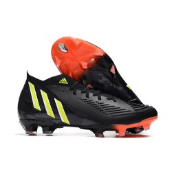 adidas Predator Edge.1 FG Nouvelle Noir Jaune